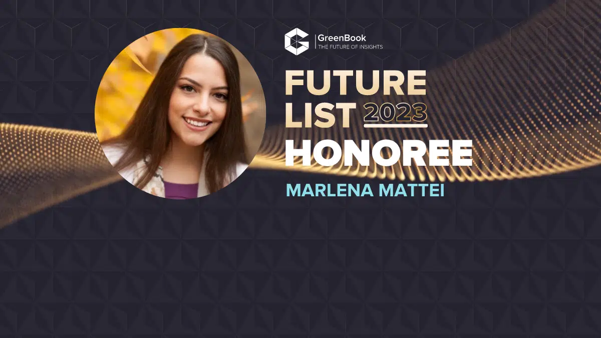 Marlena Mattei, Consumer & Cultural Insights Senior Strategist, 2023 Future List Spotlight